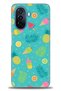 Tecno Spark 8C Case Hd Printed Case - Ice Cream and Leaves