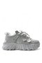 Verom Flt Children's Lace-Up and Velcro High Sole Sneaker Sports Shoes