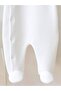 Baby Girl Floral Jumpsuit with Collar and Booties - 4