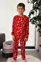 🎄   Christmas Themed 100% Cotton Unisex Children's Pajama Set 🎄   Red - 7