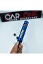 Drift-Drag Nos Logo Blue-Silver Color Hard Metal Material Super Luxury Gear Shift Knob