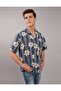 Ae Printed Button-Up Poolside Shirt U-2154-6330