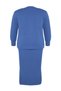 Indigo Corduroy Midi Length 2-Piece Cardigan&Dress Knitwear Set Tbbaw25Ah00110 - 8