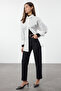 Black High Waist Comfort Mom Jeans Twoaw25Je00371