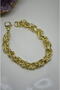 Xuping Gold Color Embroidered Anti Tarnish Bracelet