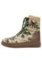 Women's Vegan Leather Green Long Boots - Your Voice Is Like A Song To Me Design - 4