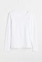 Long-sleeved jersey top
