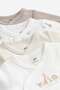 5-pack wrapover bodysuits - 2