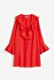 Flounce-trimmed dress - 2