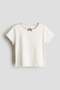 Ribbed jersey top