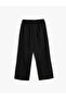 Wide-Leg Pants with Pocket Detail Tie-Detail Waist - 2