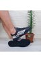 M.P 1351 Black-White Non-Slip Sole Futsal Football Shoes