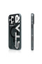 Case for iPhone 16 Pro Max Case with Magsafe Feature Airbag Hologram Youngkit Interstellar Series Black-White