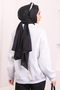 Gray Collar Zippered Raised Three Thread Sweat - 3