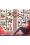 Cute Penguins New Year Christmas Ornament Glass Door Wall Christmas Sticker Set - 2