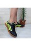M.P 1351 Black-Yellow Non-Slip Sole Futsal Football Shoes - 5