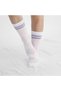 6 Pairs of Women's Socks, Striped College Tennis Socks, Towel Sole - 4