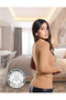 Camisole V-Neck Body Sweatshirt, Ribbed Fabric Blouse Lycra Powder Badi - 2