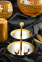 Premium 18/10 Stainless Steel Small Storey Presentation Holder 15 cm Standing Presentation Holder - 3
