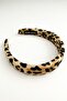 Handmade Leopard Pattern Sponge Flat Crown (Width:3Cm) - 3
