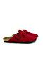 Felt Closed Front Cork Sole Daily Narrow Fit Slippers