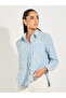 Tweed Oversized Shirt with Pocket Detail - 3