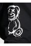 Teddy Graphic Print Relaxed Fit Hoodie - 3