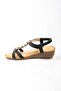 24Y131 Black Stone Women's Sandals - 4