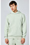 Eco Future Hooded Sweatshirt Organic Cotton Green Men's Hooded Sweatshirt-E20000-Gs072