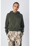 Surplus + Utility Hooded Sweatshirt Green Women's Hooded Sweatshirt-117597-Gs508