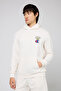 Eco Future Hooded Sweatshirt Organic Cotton Beige Men's Hooded Sweatshirt-219785-Ww034 - 6