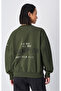 Surplus + Utility Crewneck Sweatshirt Green Women's Sweatshirt-117494-Gs508 - 2