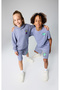 Eco Future Bermuda Organic Cotton Purple Kids Shorts-306706-Bs160 - 7