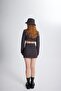 Tweed Fabric Mini Tweed Skirt Black - 5