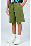 Icons Bermuda Green Kids Shorts-306766-Gs573 - 5
