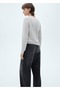Lureks fabric V-neck sweater - 4