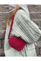 Valentine's Day Bag with Red Heart Strap