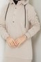 Detachable Hooded 3 Thread Raster Sweatshirt - 5