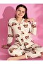 Long-Sleeved Cotton Combed Children's Pajama Set