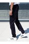 Men's Regular Fit Cut Striped Lycra Trousers - 6
