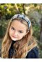 Trend Fashion Knotted Sponge Check Pattern Women's Child Crown Cream Black Cambered Crown - 2