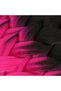 Synthetic ombre hair for african braids and dreadlocks - black/fuchsia - 3