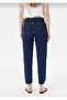Stager Dark Blue High Waist Lycra Mom Jeans