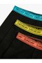 Boxer Set of 3 with Slogan Text Detail - 3