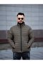 Honormen New Season Men's Black Puffer Lined Coat Jacket - 2