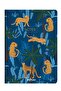 دفتر ملاحظات استوائي مقاس 17x24 سم - أزرق سادة - 2