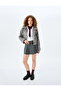 Classic Collar Leather Look Jacket with Buttoned Faux Fur Inside - 2