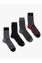 Set of 4 Striped Socks - 2