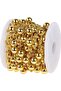 Gold Pearl Bead Ribbon Ornament 30 Meters