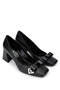 Women's Genuine Leather Heeled Shoes - 2